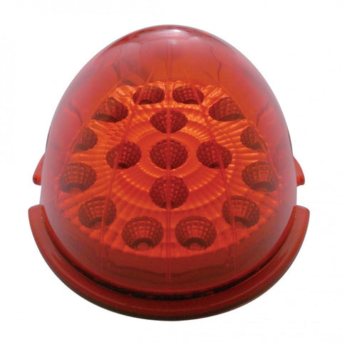 17 LED Dual Function Reflector Cab Light - Red LED